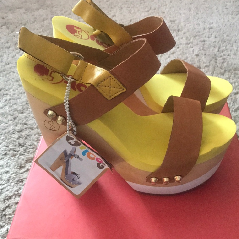 Platform Clog Sandal 4”